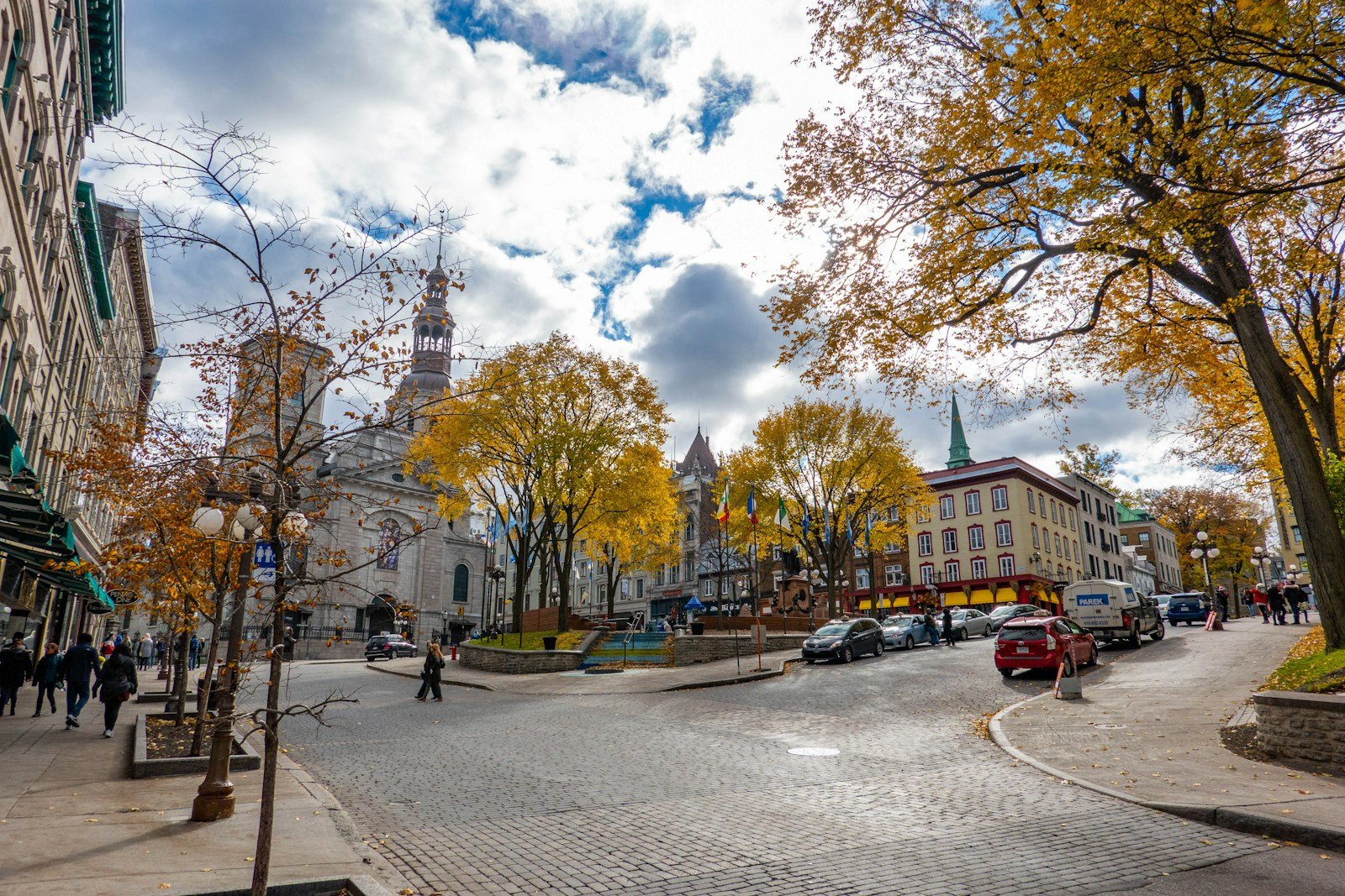 Historic streets of Québec City